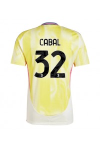 Fotbalové Dres Juventus Juan Cabal #32 Venkovní Oblečení 2024-25 Krátký Rukáv